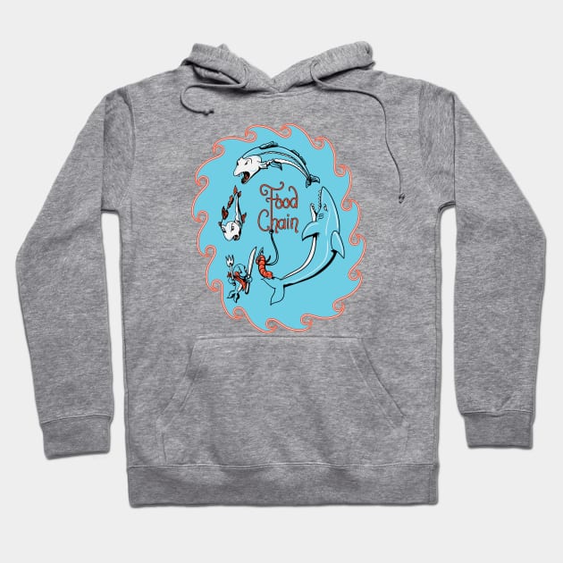 Food Chain Hoodie by Doris4all